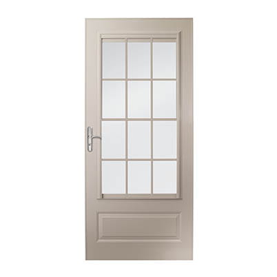 10 Series 3/4 Light Panel Ventilating Storm Door