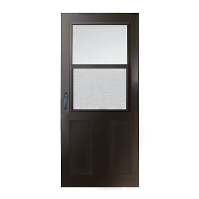 6 Series ½ Light Panel Ventilating Storm Door
